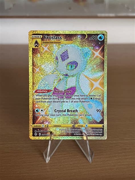 Froslass Gold Sr Chilling Reign Pokemon Card Tcg Hobbies Toys Toys