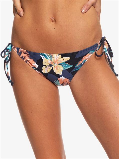 Printed Beach Classics Tie Side Bikini Bottoms Roxy