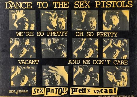 A Pair Of Original Sex Pistols Promotional Posters Length 100 Prints Posters Art