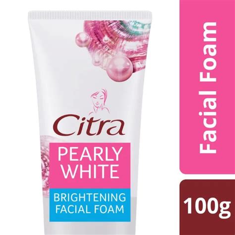 Citra Pearly White Uv Brightening Facial Foam Gr Citra Pearly Glow