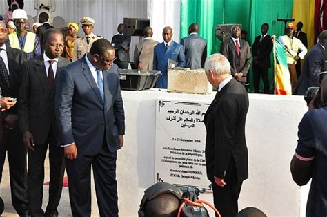 Macky Sall a procédé à la pose de la première pierre de la cité de l