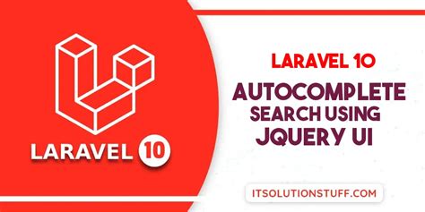 Laravel Jquery Ui Autocomplete Search Hdtuto