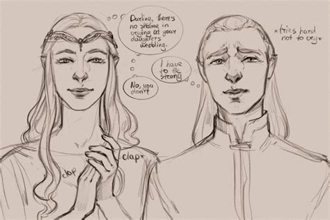 Mom of the galaxies - Celeborn is a very soft and sentimental dad