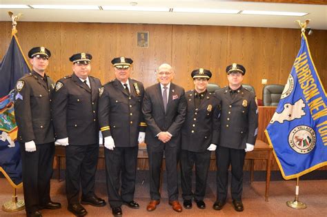 Harrison Promotes Four Veteran Police Officers Harrison Ny Patch