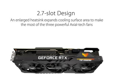 ASUS TUF Gaming GeForce RTX 3080 Ti Video Card TUF-RTX3080TI-O12G ...
