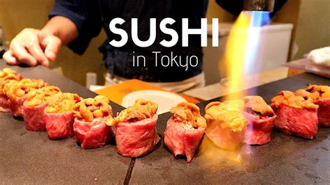 125 Exclusive Japanese Uni Sushi Restaurant In Tokyo Ginza YouTube