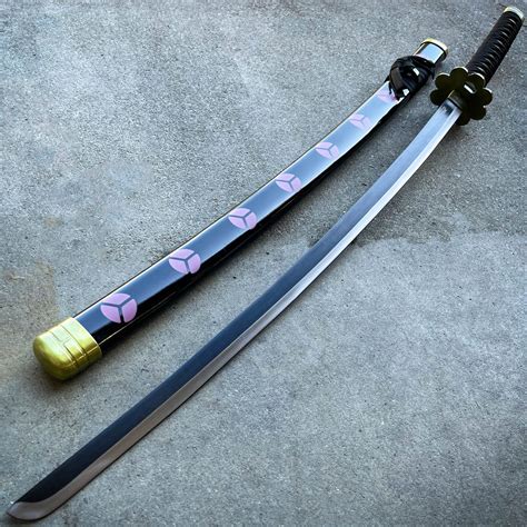 One Piece Shusui Katana Replica With Black Scabbard | BLADE ADDICT