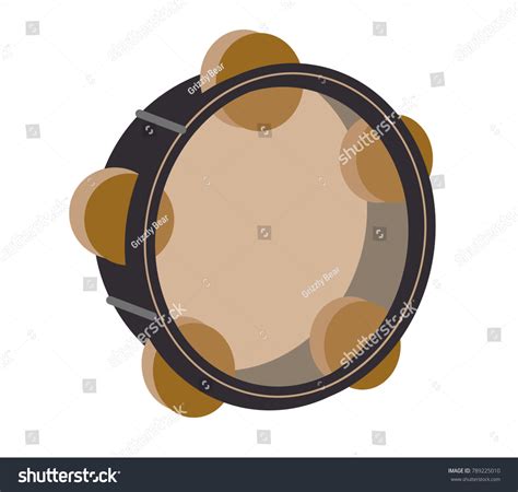 Riqq Tabla Daff Egyptian Tambourin Oriental Stock Vector Royalty Free