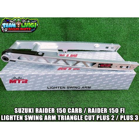 Mtr Suzuki Rader Carb Raider Fi Lighten Swing Arm Triangle