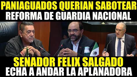 FELIX SALGADO SE MONTA EN LA APLANADORA Mayoría de MORENA pasa por