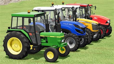 Transporting Spreading Lime With Mini John Deere Zetor Claas