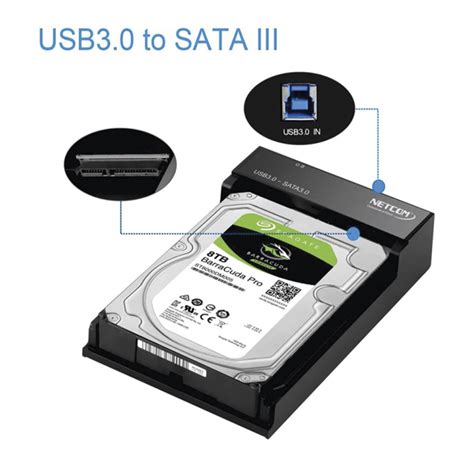 Gabinete De Disco Duro Externo Usb A Sata Iii Para Discos Duros De