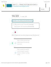 Macroeconomics Practice Milestone Key Concepts And Questions