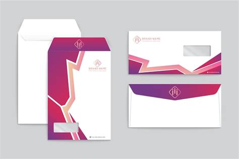 Premium Vector Luxury Business Envelope Design Template