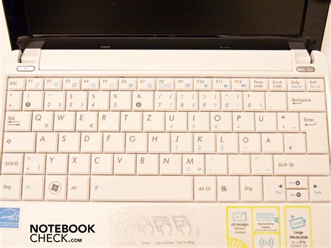 Review Asus Eee Pc Ha M Win Netbook Notebookcheck Net Reviews