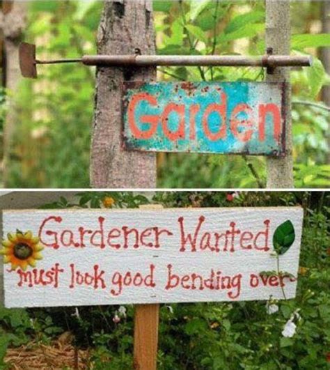 Funny garden sign - so cute!