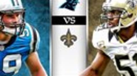 Carolina Panthers Defeat The New Orleans Saints 44 38 In The Season