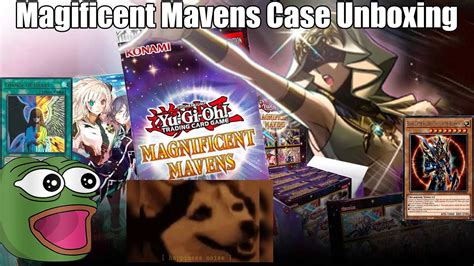 Yu Gi Oh Tcg Magnificent Mavens Case Unboxing November Youtube