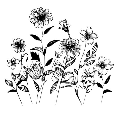 Garden flowers svg Vectors & Illustrations for Free Download | Freepik