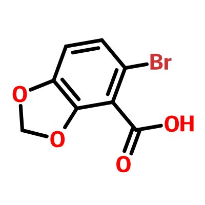 China 5 BROMO 1 3 BENZODIOXOLE 4 CARBOXYLIC ACID CAS No 72744 56 0