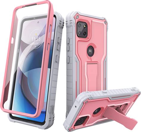 Nznd Case For Motorola Moto One 5g Ace One 5g Uw Ace With Tempered Glass Screen