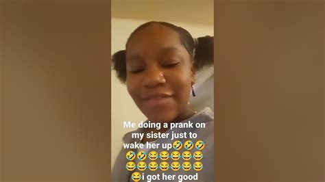 Pranking My Sister While She S Sleep For The First Time Hilarious 😂😂😂😂😂😂 Youtube