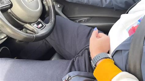 Touching Driver Dick While Driving Amateur Porn Feat Emma Voyeur By