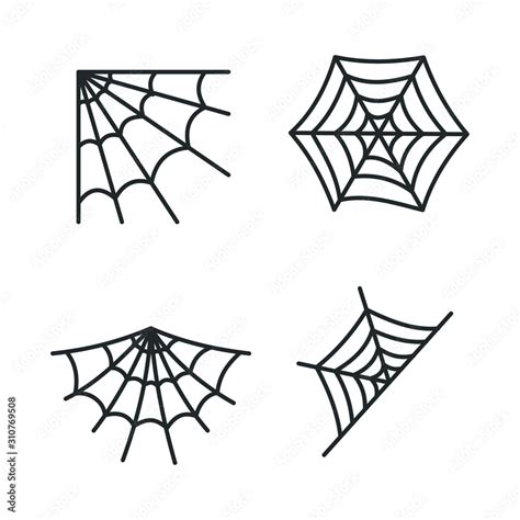 Simple Spider Web Template