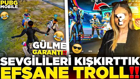 SEVGİLİLERİ KIŞKITTIK EFSANE BAYRAK TROLL PUBG MOBİLE YouTube