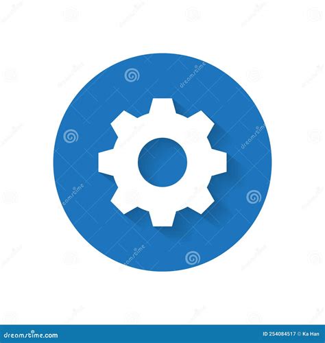 Param Tres R Glage Ic Ne De Configuration Vectorielle Isol E Sur L