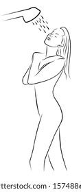 Beautiful Erotic Nude Girl Drawing Stock Vector Royalty Free 2449366935 Shutterstock