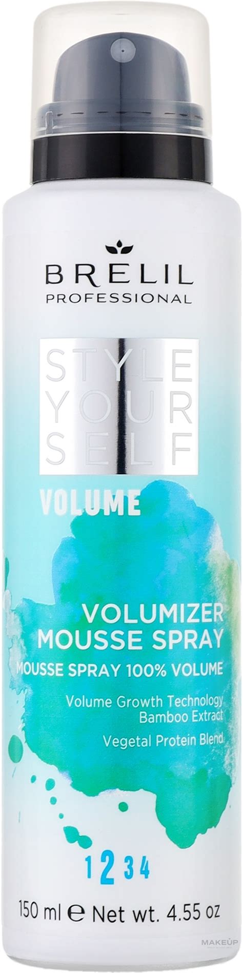 Brelil Style Yourself Volume Volumizer Mousse Spray Espuma