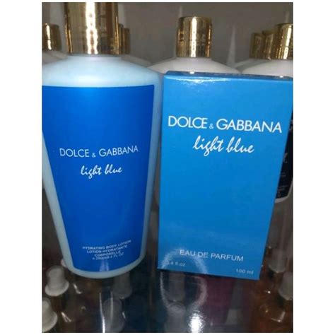 Kit Perfume Creme Hidratante Feminino Importado Dolce E Gabbana Light