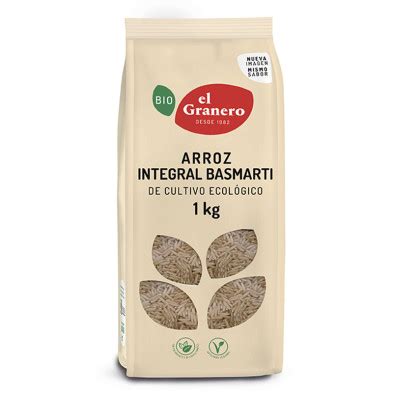 Arroz Integral Basmati Bio Kg Natural Saludable Y Nutritivo