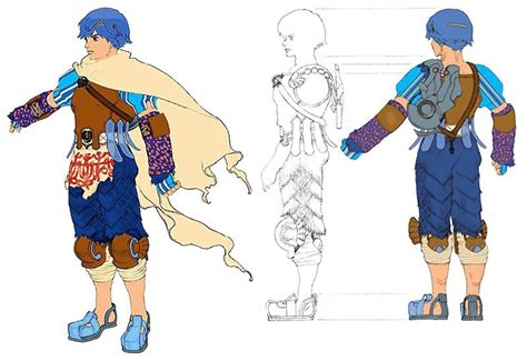 Kalas Concept Characters And Art Baten Kaitos Character Design