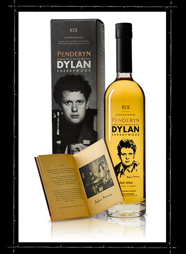 Welsh Dylan Thomas Dylan Thomas Welsh Whisky Vodka Bottle Drinks