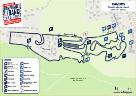 Championnats de France 2024 Cyclocross Horaires circuit chaîne TV