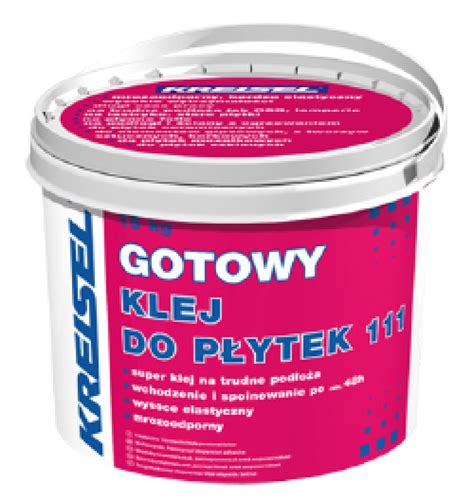 Wielofunkcyjny GOTOWY KLEJ DO PŁYTEK 111 z oferty Kreisel