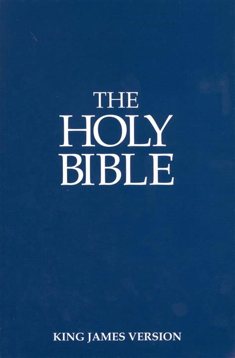 Kjv Economy Bible Blue Paperback By Hendrickson Bibles At Eden