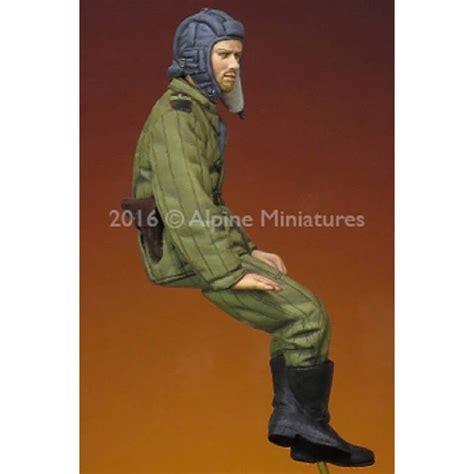 Ww Russian Tank Crew Alpine Miniatures Me Maquette Char Promo