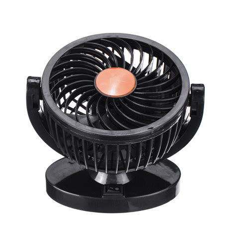 New Dc V V All Round Mini Auto Air Cooling Fan Adjustable Low