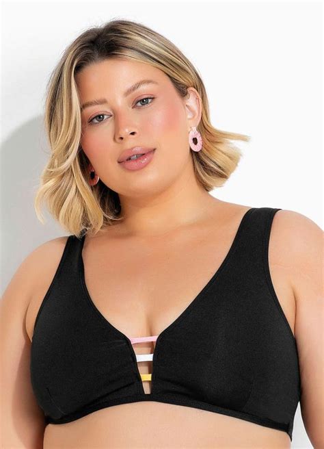 Moda Praia Plus Size Marguerite