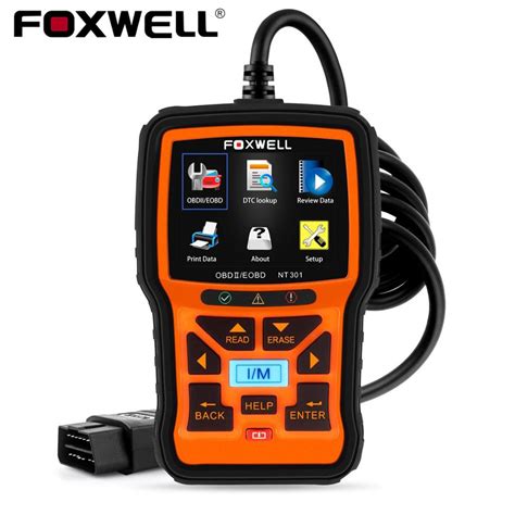 OBD2 Code Reader Foxwell NT301 CAN OBDII EOBD Code Reader