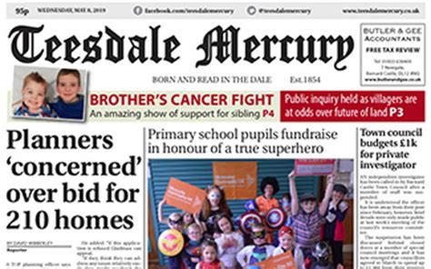 This Weeks Teesdale Mercury News Teesdale Mercury