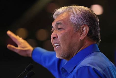 Pasca Pru Zahid Hamidi Nafi Letak Jawatan Pengerusi Bn Presiden