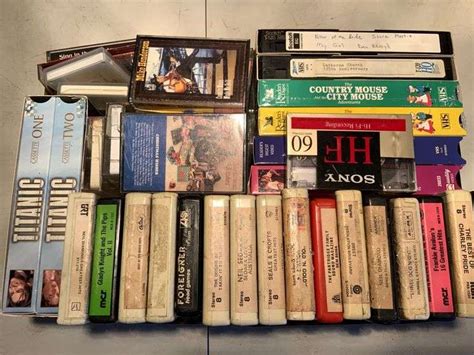 Eight Track Tapes Cassettes Etc Legacy Auction Company