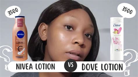 Nivea Radiant And Beauty Even Tone Vs Dove Body Love Glowing Care