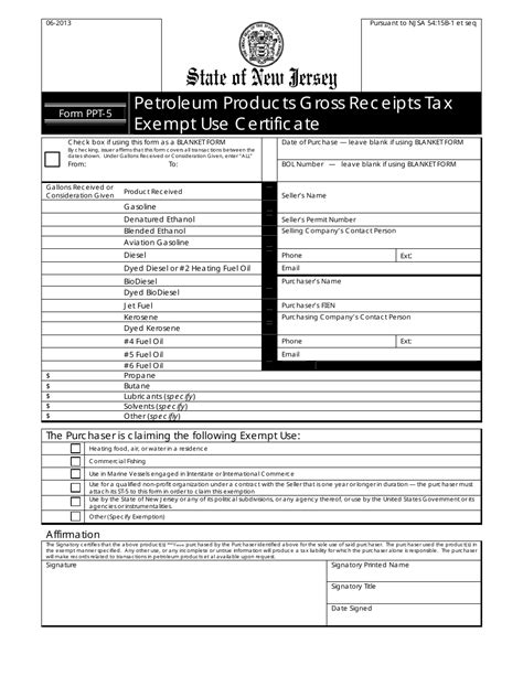 Form Ppt 5 Fill Out Sign Online And Download Fillable Pdf New Jersey Templateroller