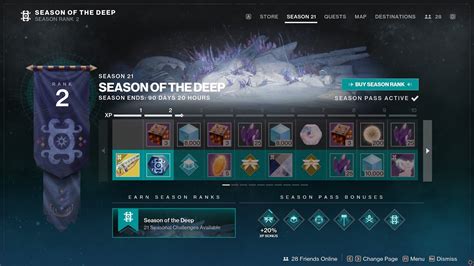 Season Of The Deep All Season Pass Rewards Seasonal Challenges