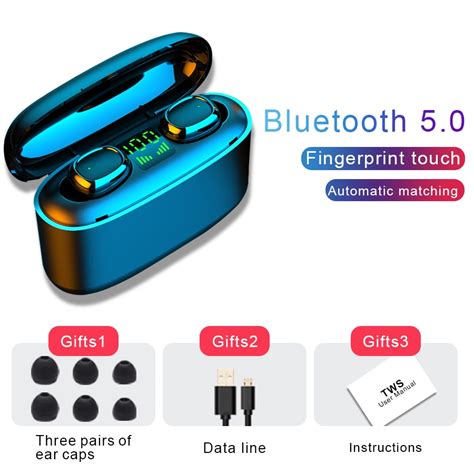 KUGE sans fil écouteur Bluetooth V5 0 F9 TWS sans fil Bluetooth casque